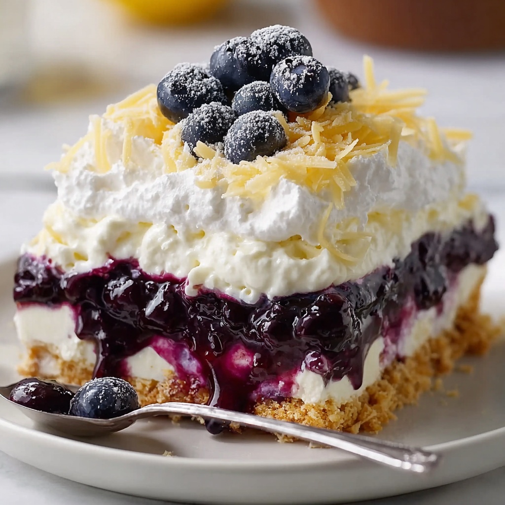 Cream Cheese Lemon Dessert Recipe - Recipe Image