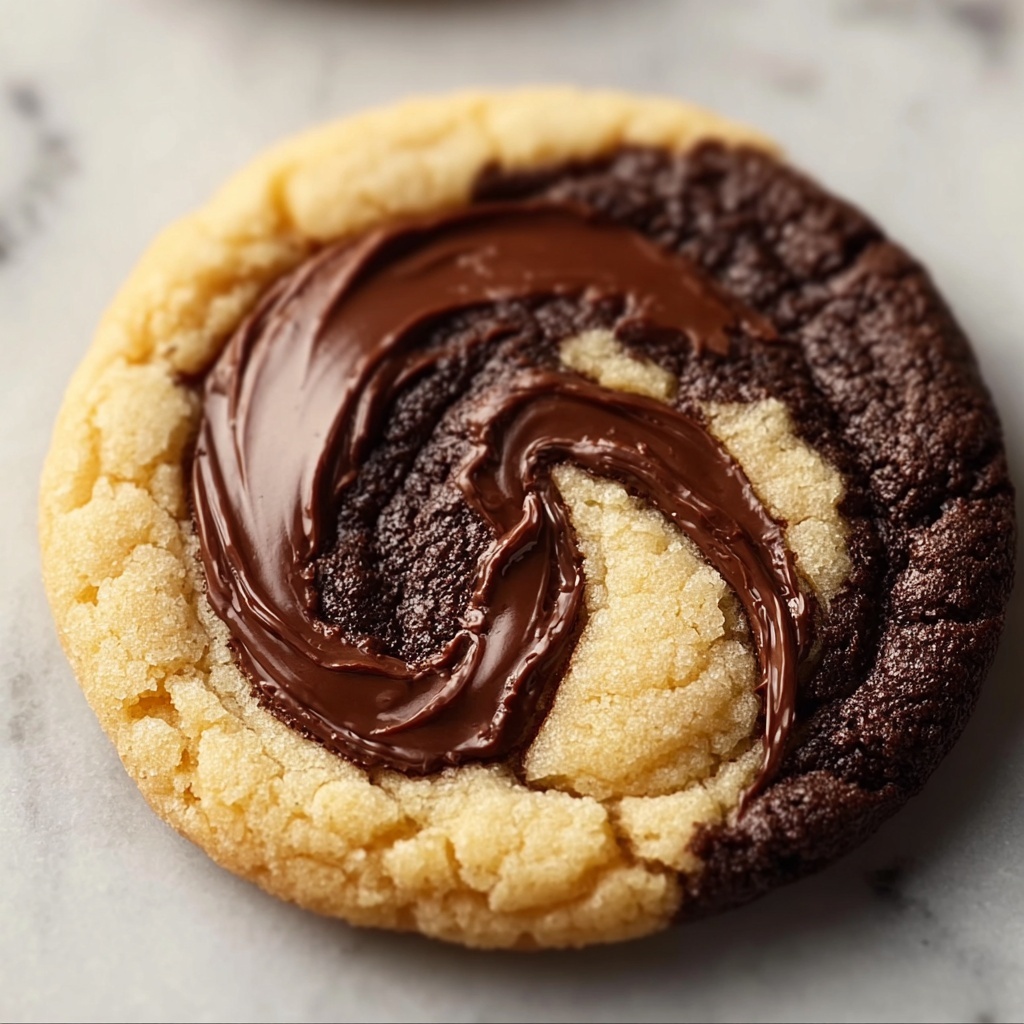 Peanut Butter Brownie Swirl Cookies Recipe - Recipe Image