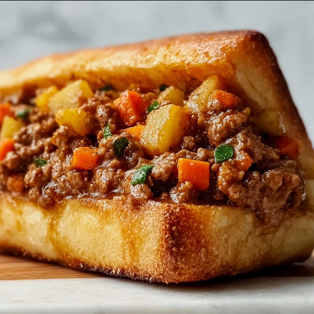 Philly Cheesesteak Sloppy Joes Recipe - Recipe Image