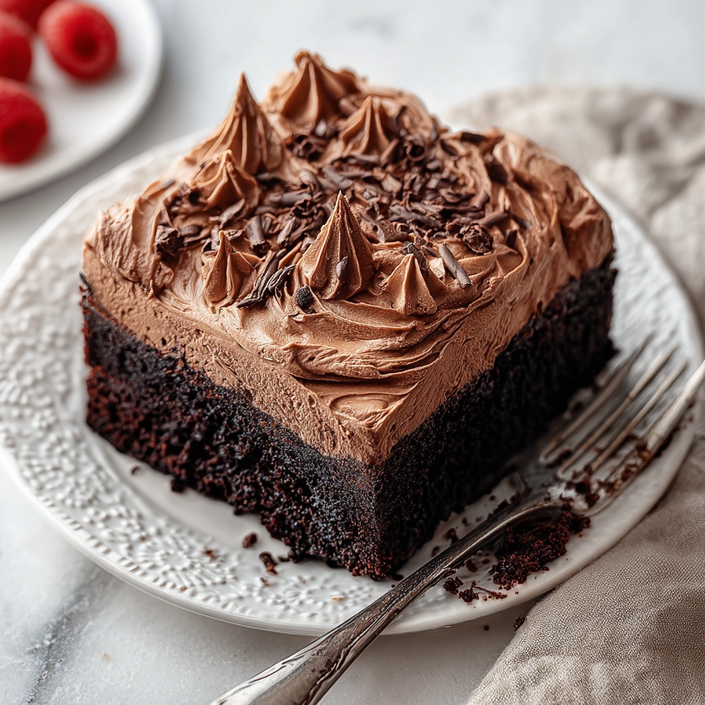 Chocolate Mousse Cake Recipe - Recipe Image