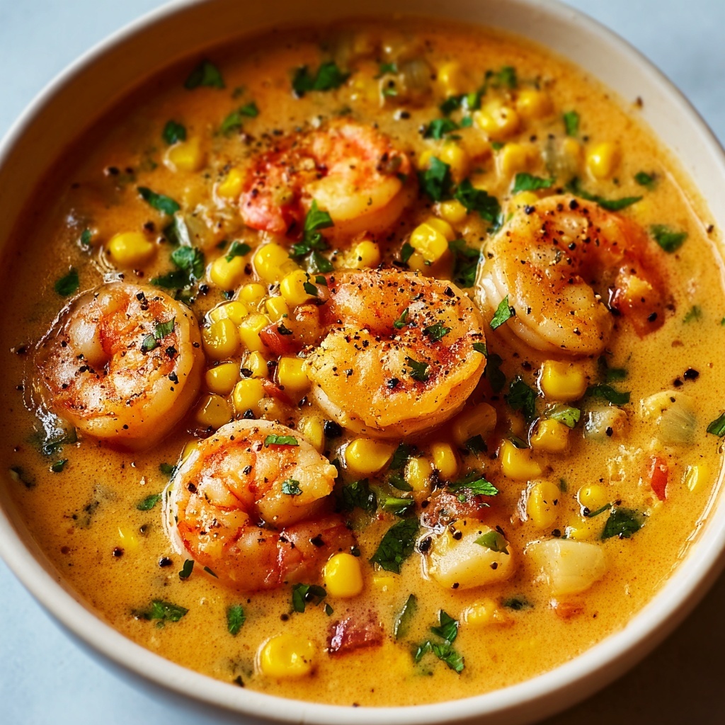 Sweet Corn and Shrimp Chowder Recipe - Recipe Image