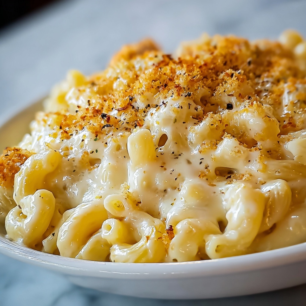 Parmesan Garlic Chicken Mac and Cheese Recipe - Recipe Image