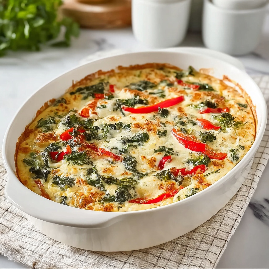 Creamy Chicken and Veggie Casserole Recipe - Recipe Image