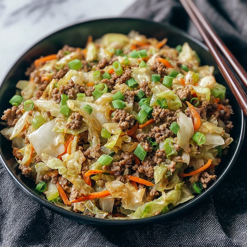 Egg Roll in a Bowl Recipe - Recipe Image