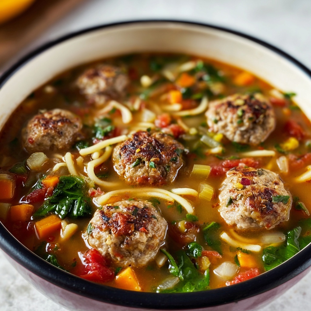 Meatball Soup Recipe - Recipe Image
