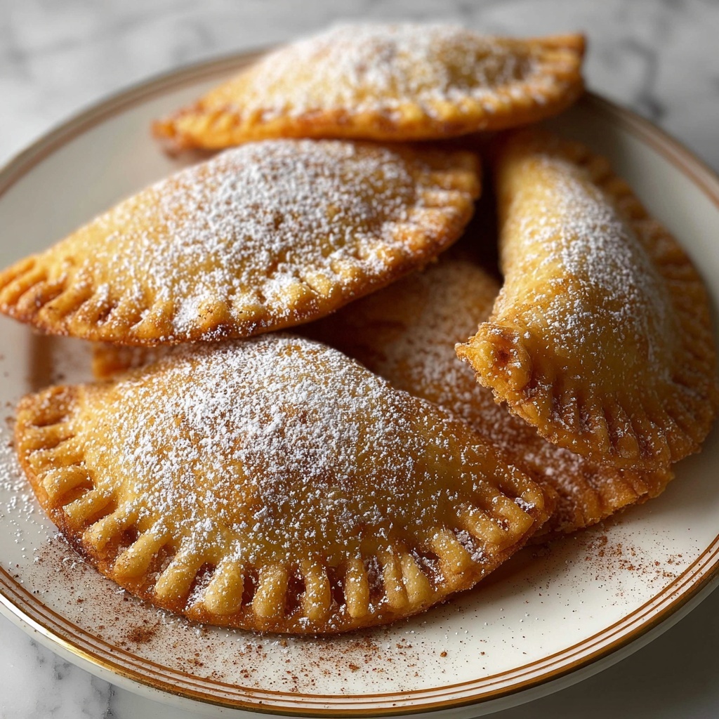 Fried Pumpkin Hand Pies with Cinnamon Sugar Recipe - Recipe Image