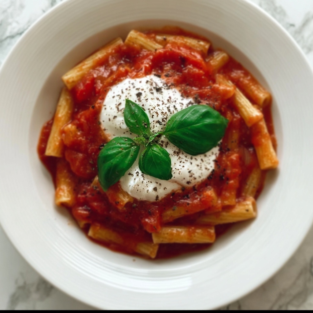 Sweet Garlic Tomato & Basil Casarecce Recipe - Recipe Image