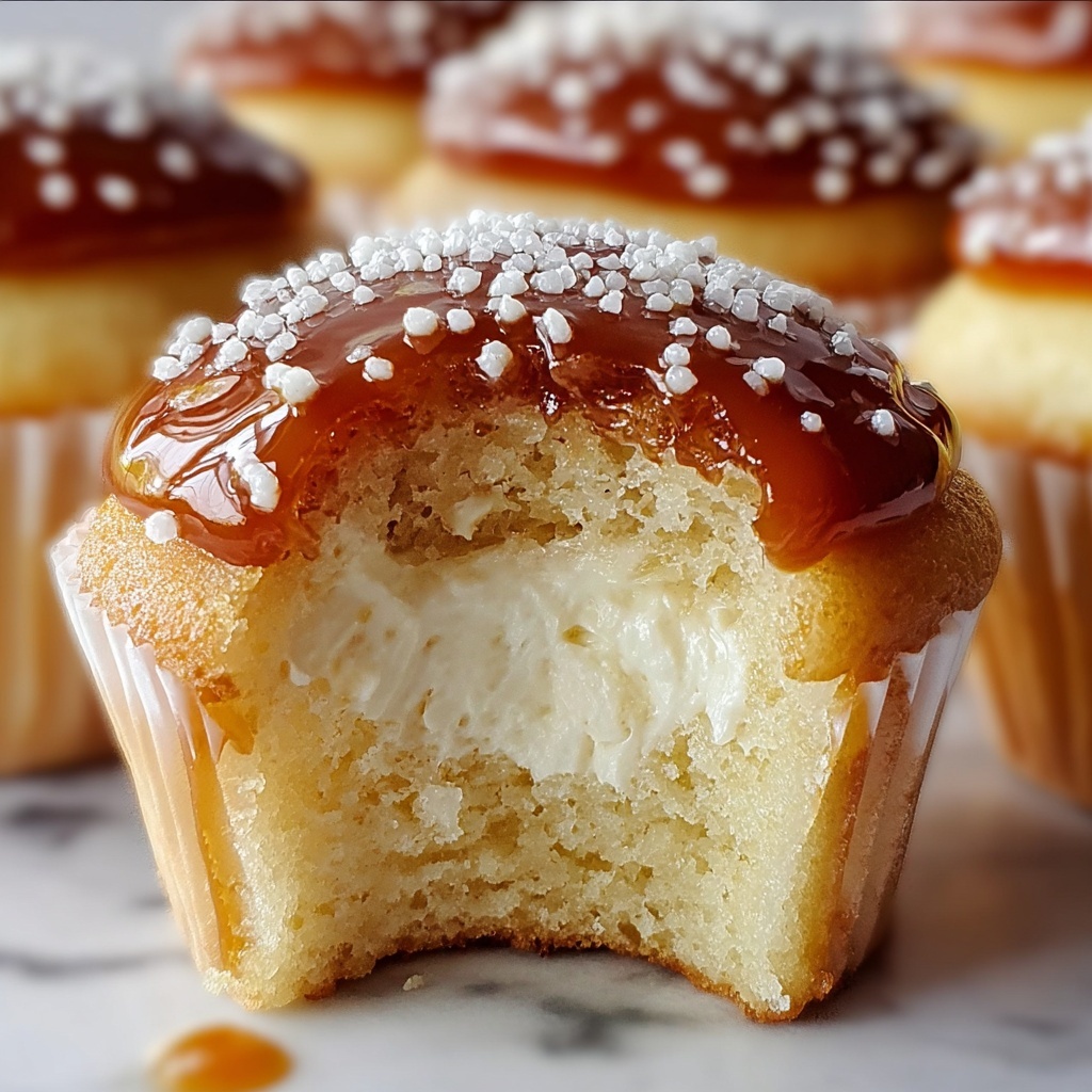 Vanilla Bean Cheesecake Cupcakes Recipe - Recipe Image