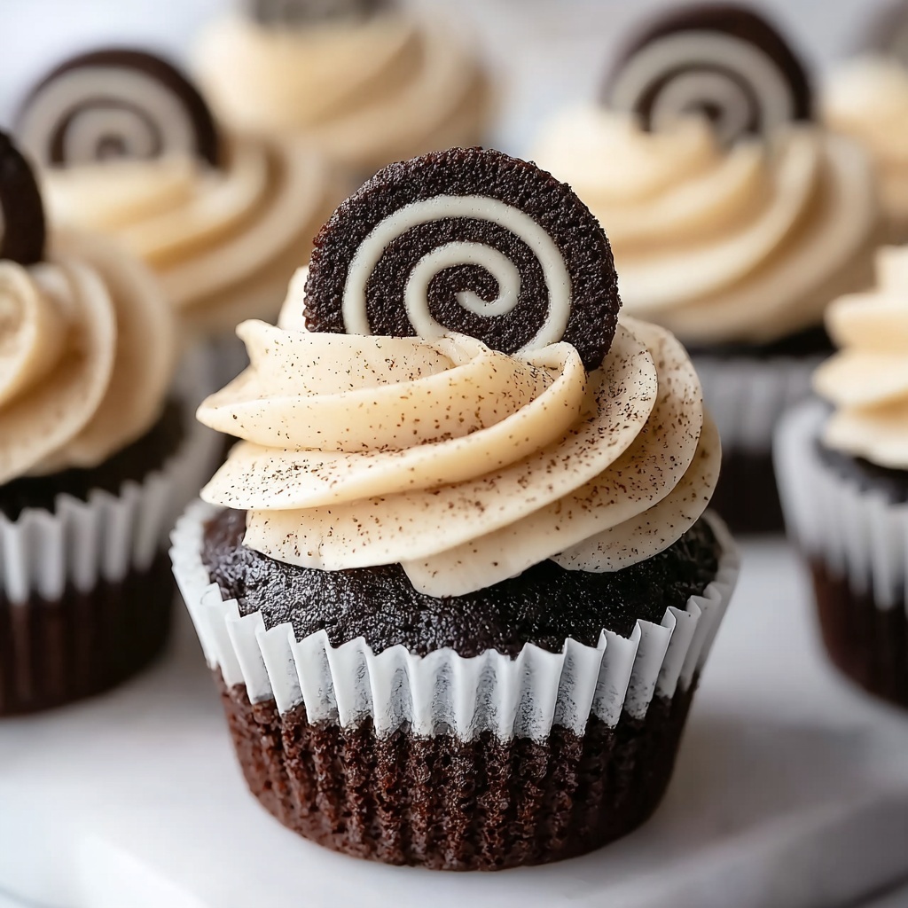 Cookies and Cream Cupcakes Recipe - Recipe Image