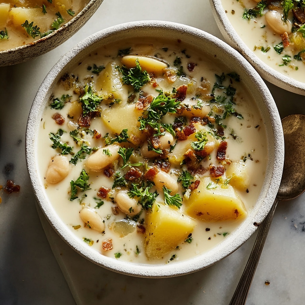 Potato and Bean Soup Recipe - Recipe Image