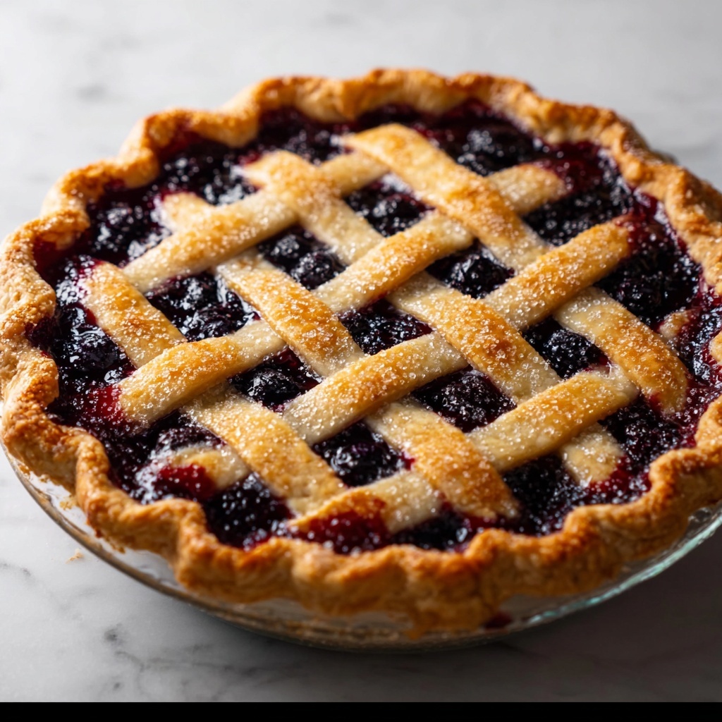 The Ultimate Blueberry Pie Recipe for Pure Homemade Bliss Recipe - Recipe Image