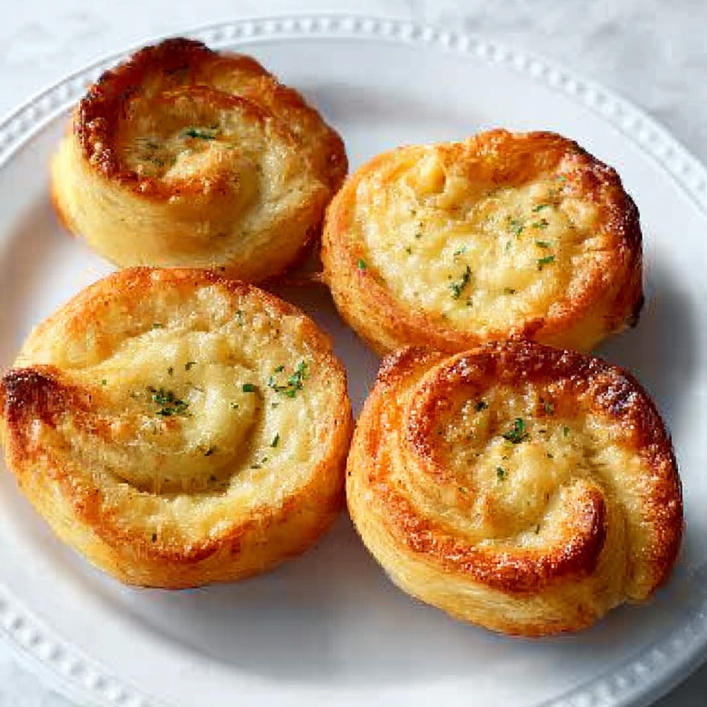 Garlic Roll Cupcakes Recipe - Recipe Image