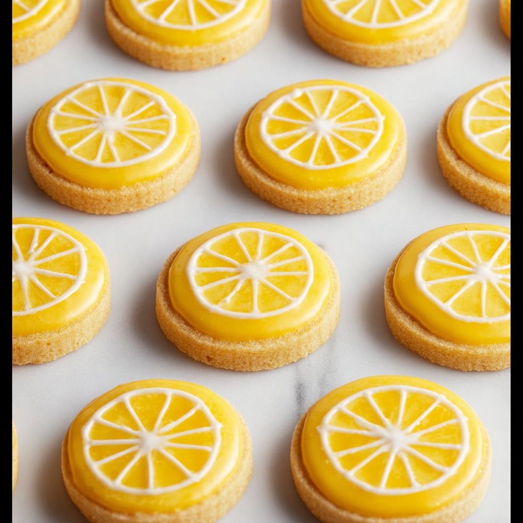 Iced Vegan Lemon Soft Sugar Cookies Recipe - Recipe Image