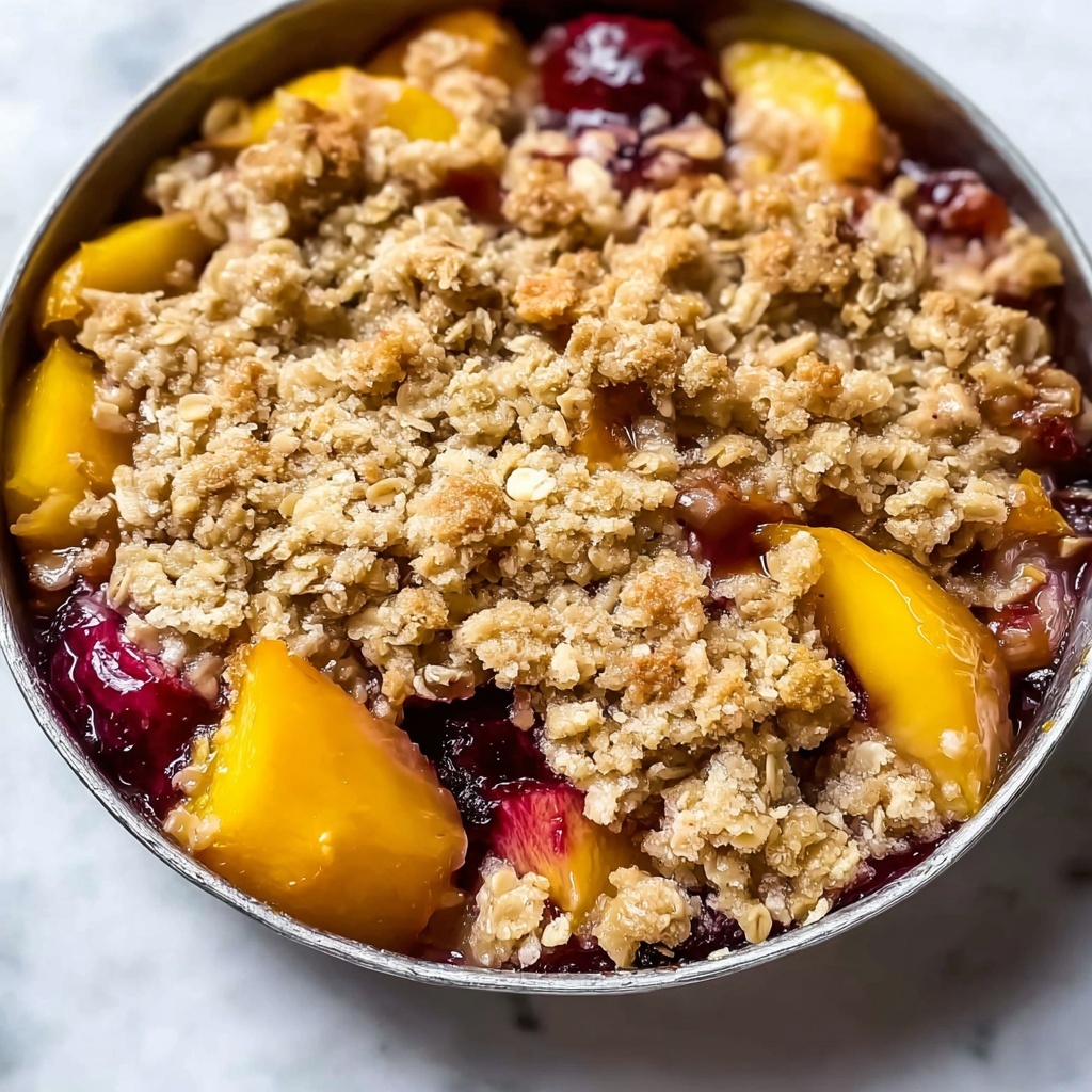 Grilled Peach Crisp Recipe - Recipe Image