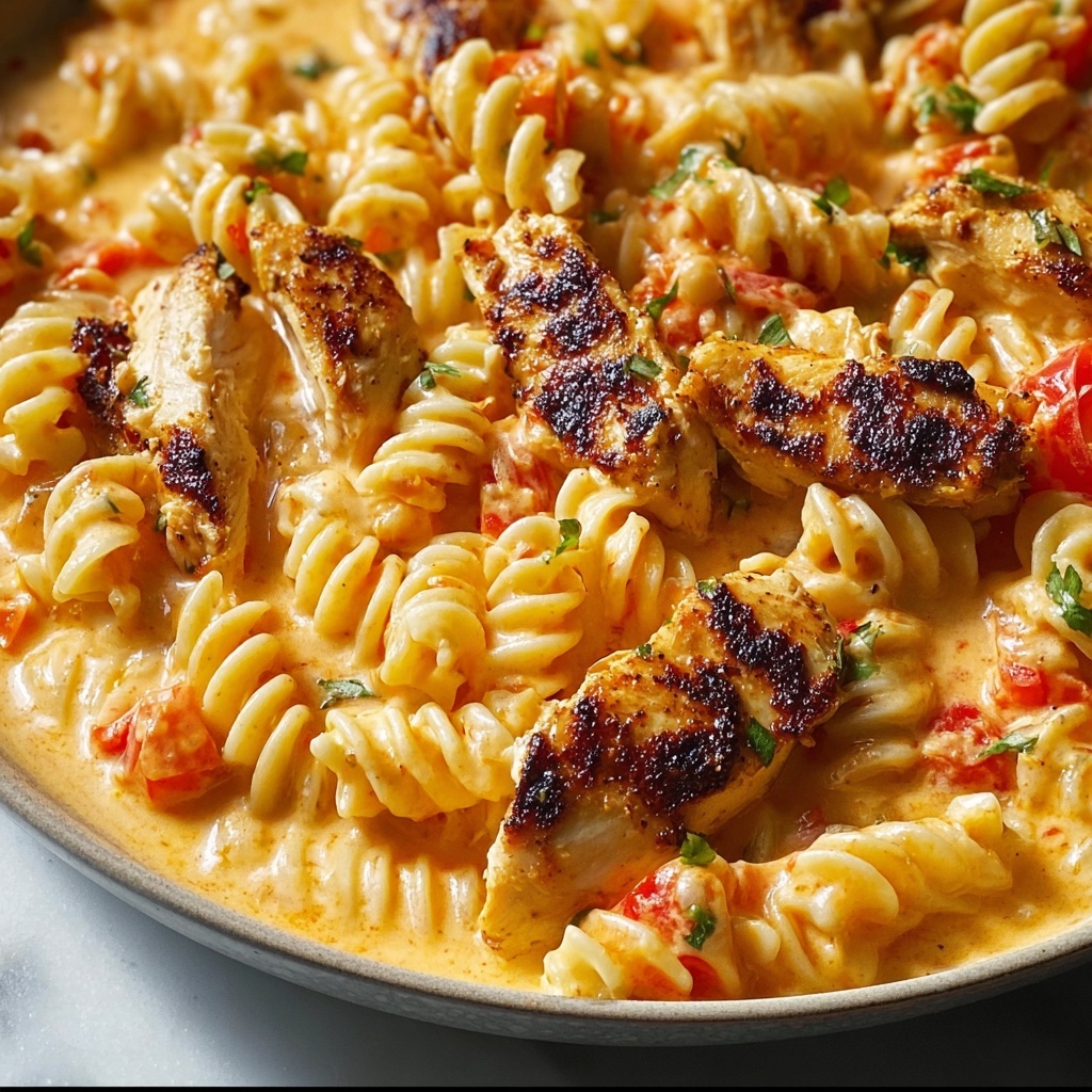 Bold & Zesty Buffalo Ranch Chicken Pasta Skillet Recipe - Recipe Image