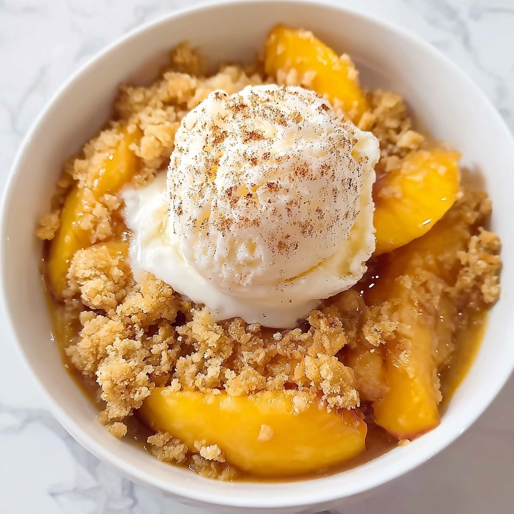 Peach Dump Cake Recipe - Recipe Image