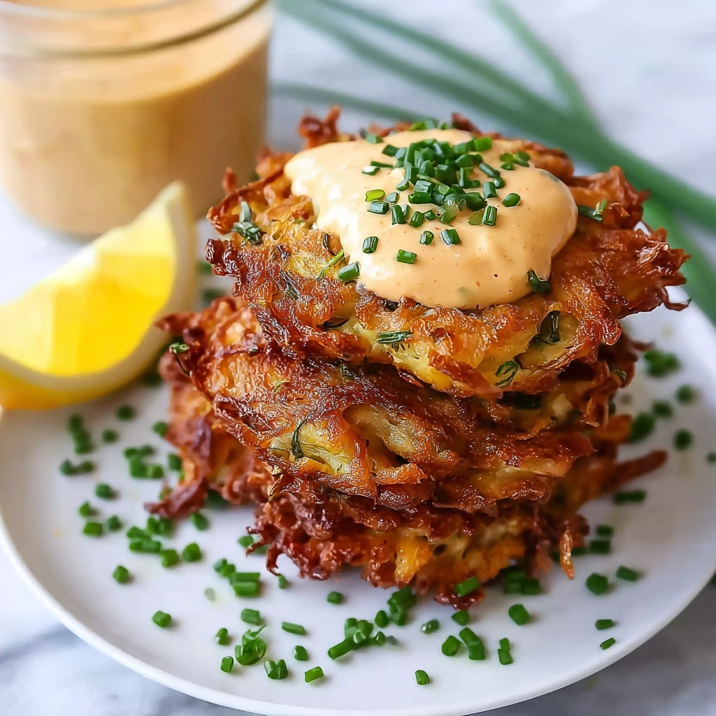 Crispy and Easy Zucchini Fritters Recipe - Recipe Image