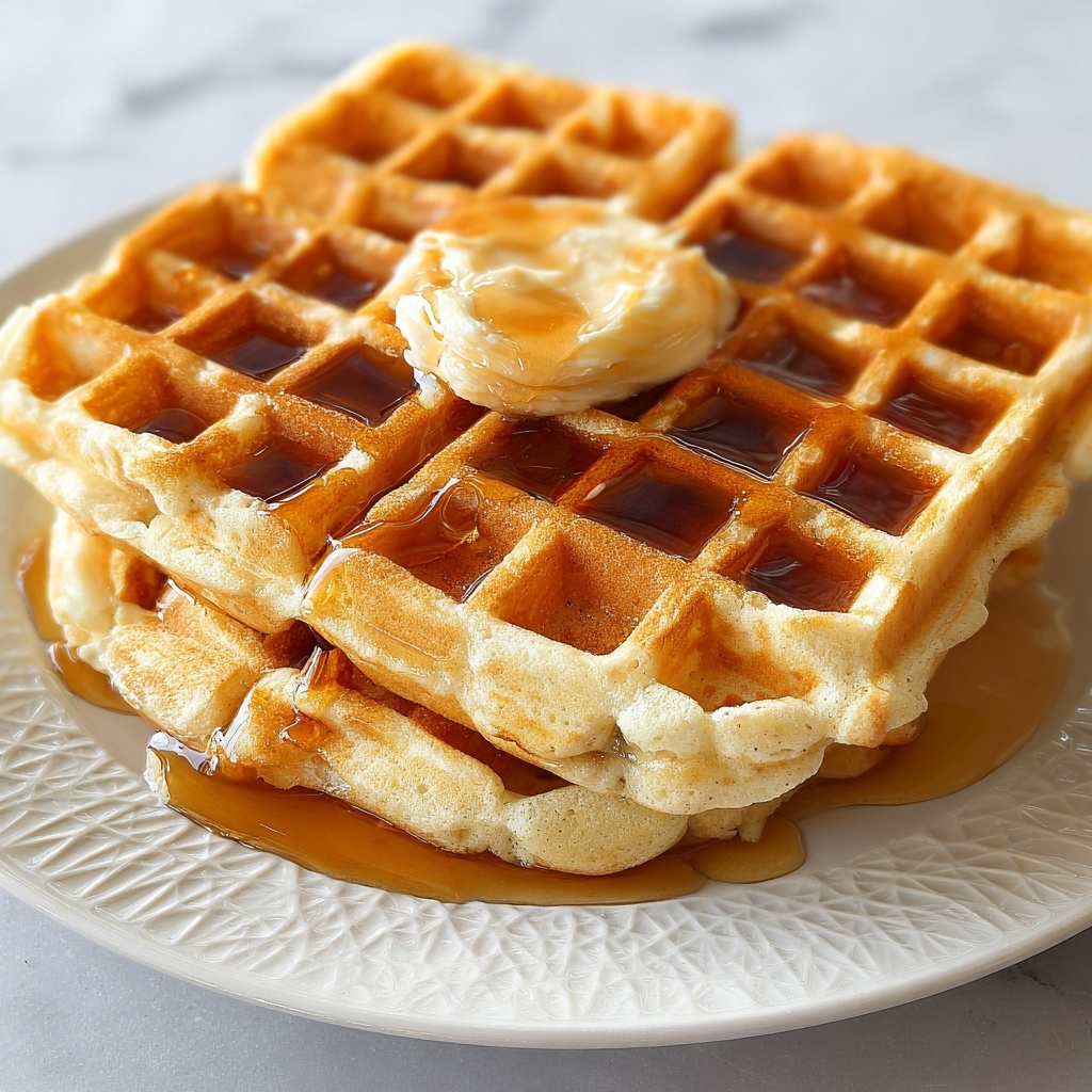 Vegan Waffles Recipe - Recipe Image