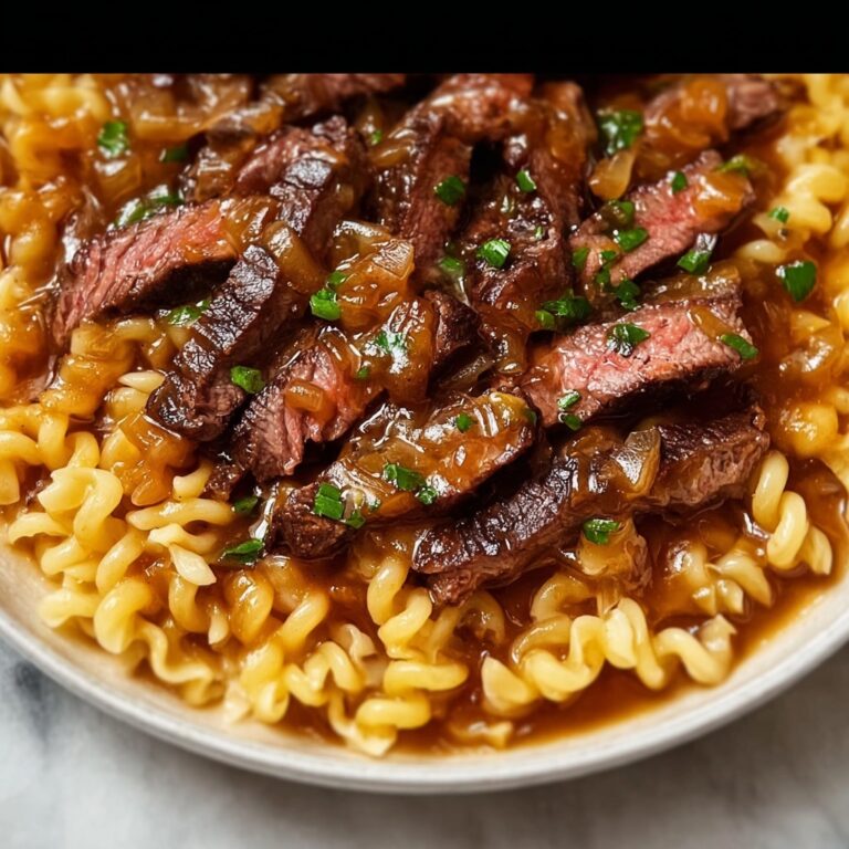 One-Pot Smoky Honey BBQ Steak Pasta Recipe