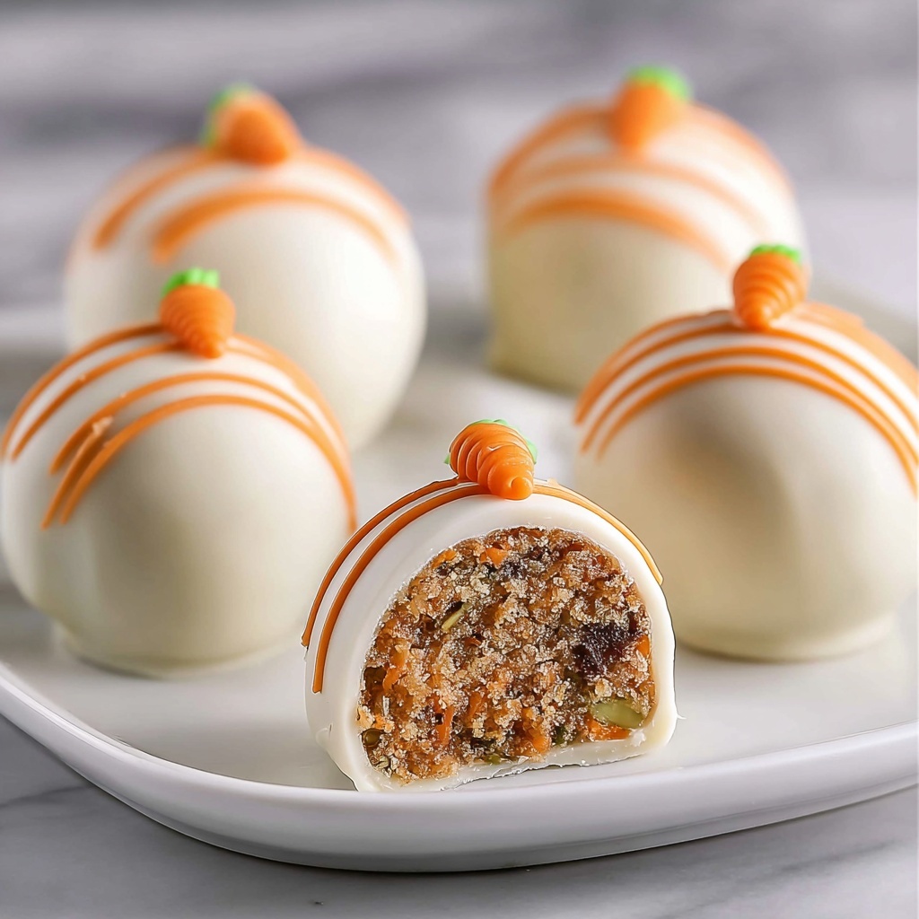 Carrot Cake Cheesecake Bites Recipe - Recipe Image