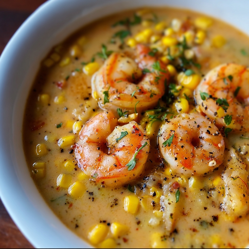 Sweet Corn and Shrimp Chowder Recipe - Recipe Image
