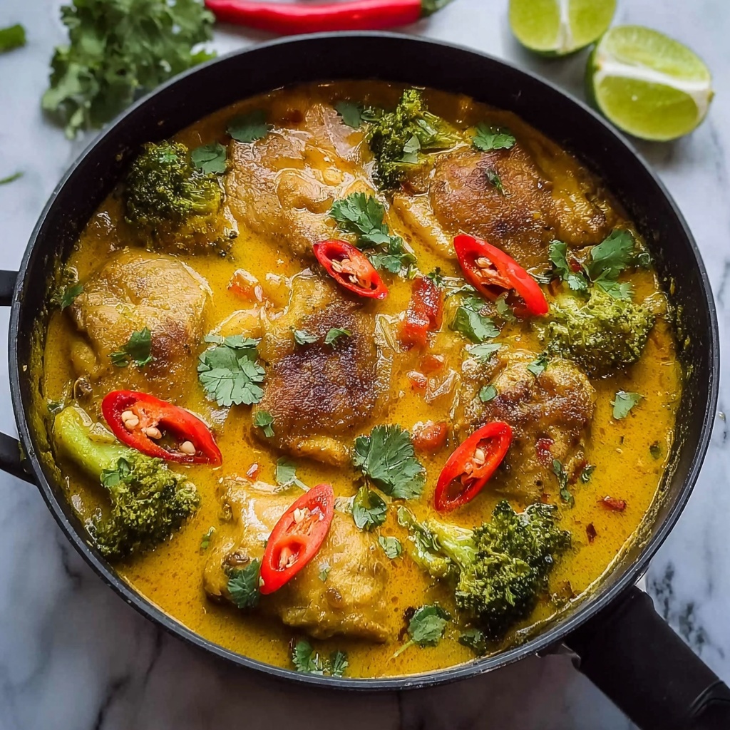 Coconut Cream Chicken Curry Skillet Recipe - Recipe Image