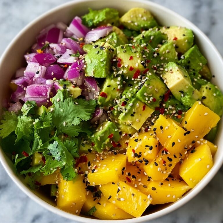 Avocado Mango Salad Recipe