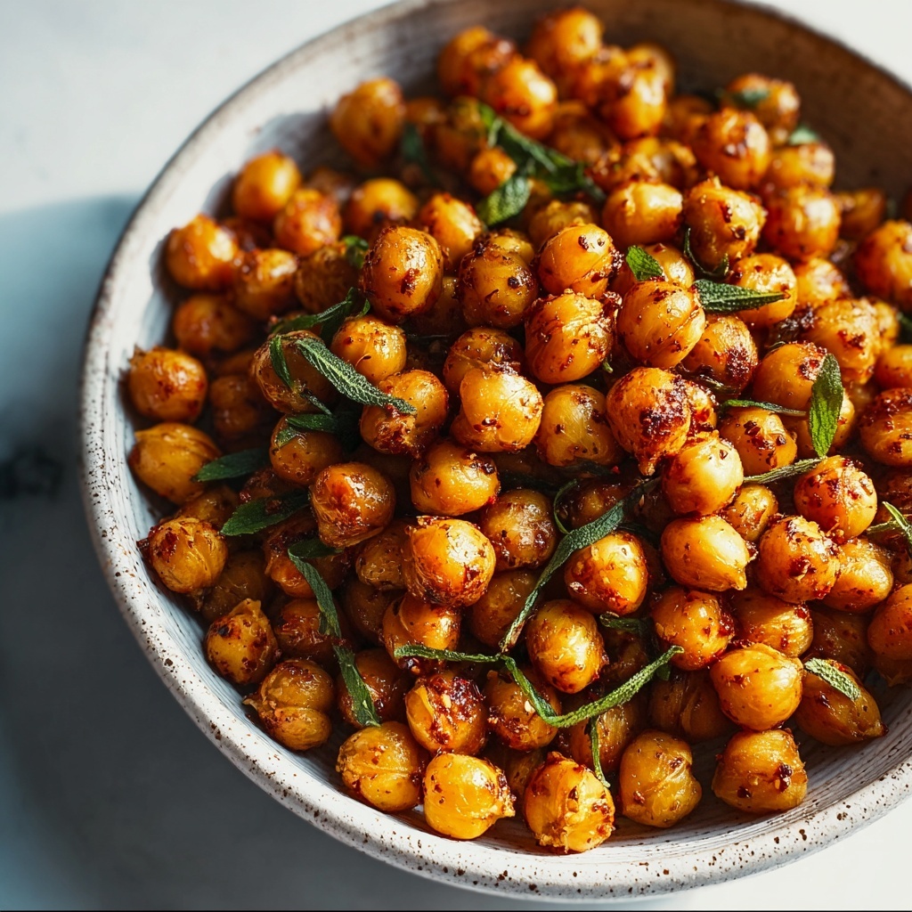Spicy Roasted Chickpeas Recipe - Recipe Image