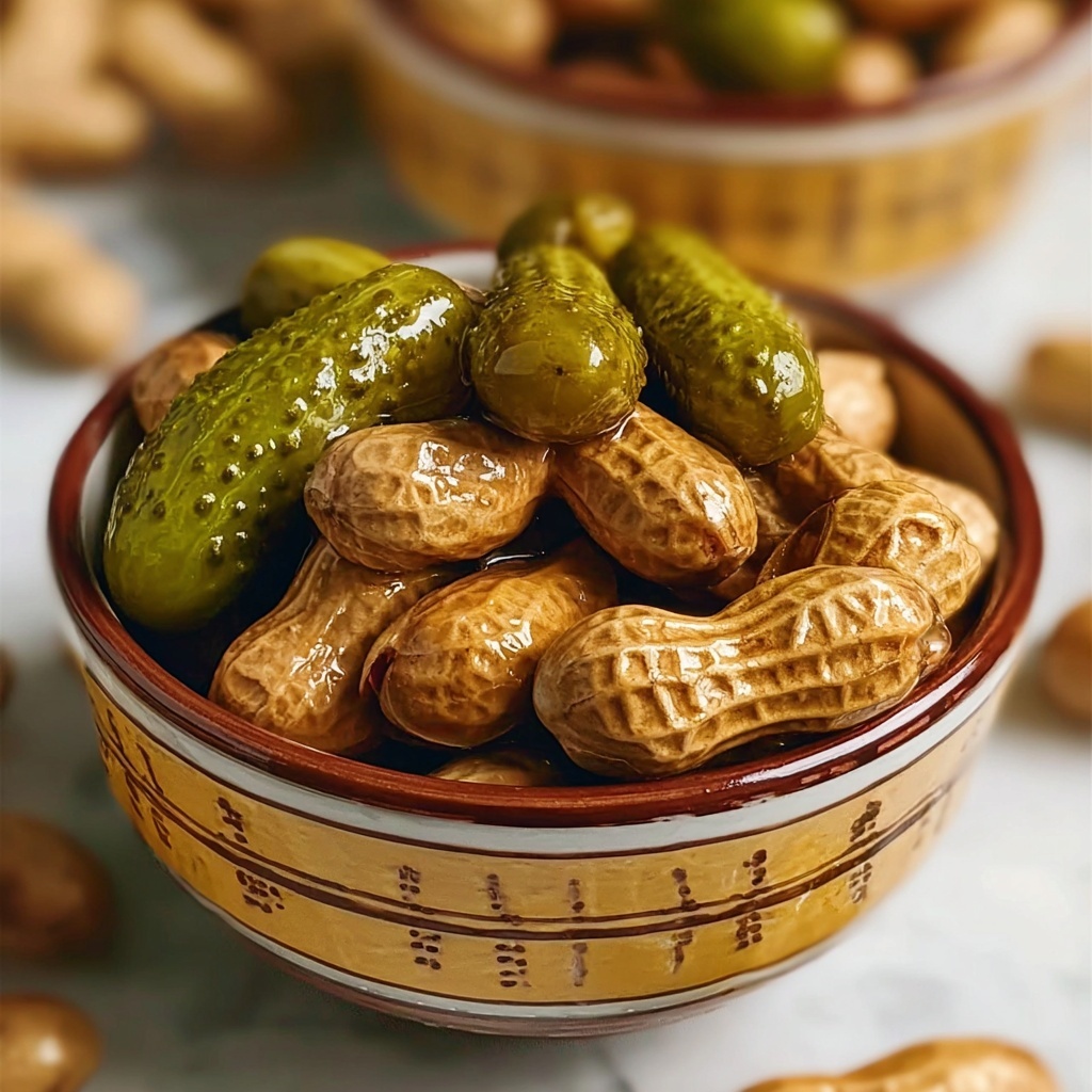 Dill Pickle Boiled Peanuts Recipe - Recipe Image