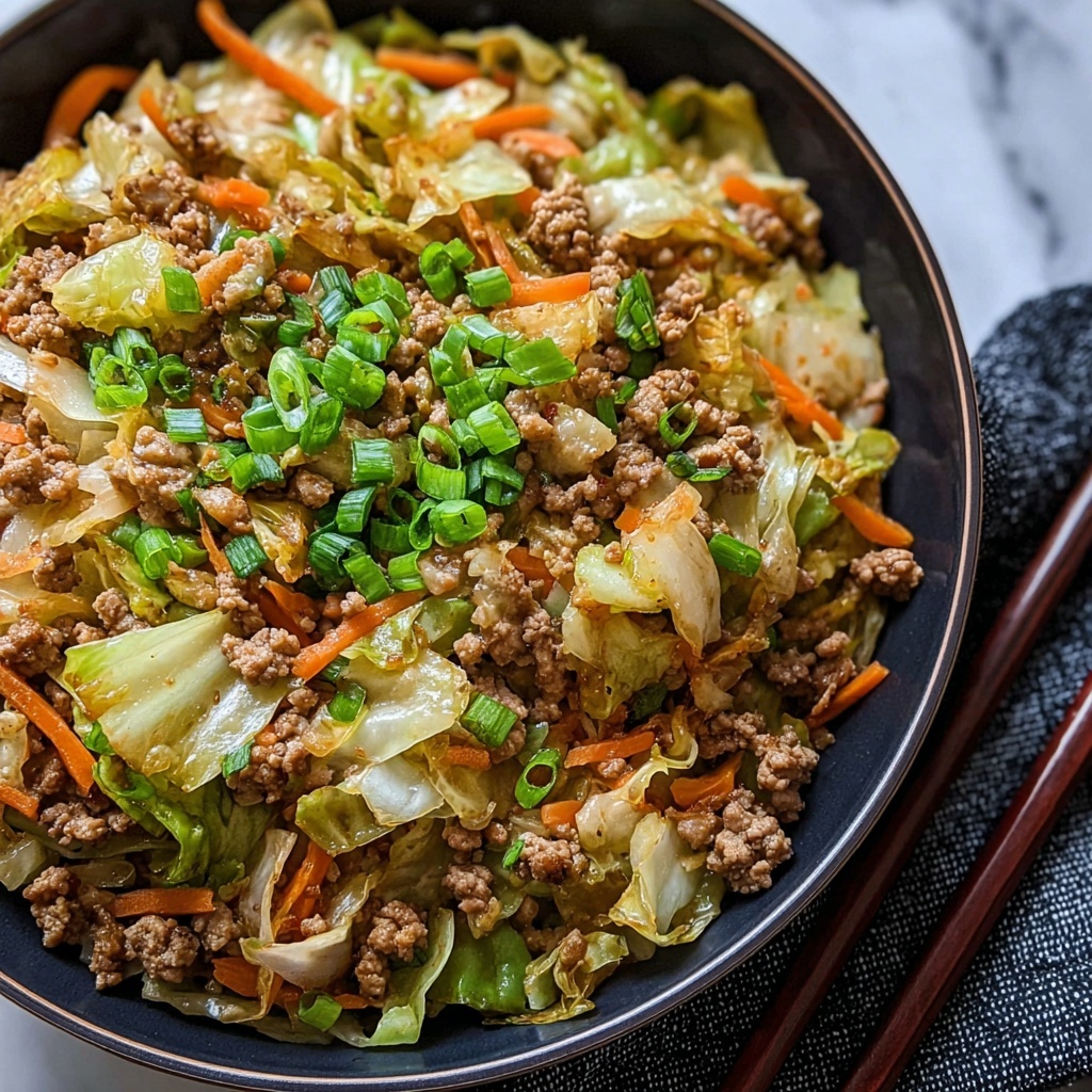 Egg Roll in a Bowl Recipe - Recipe Image
