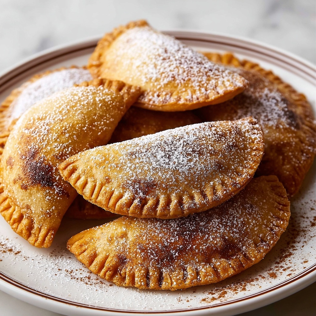 Fried Pumpkin Hand Pies with Cinnamon Sugar Recipe - Recipe Image