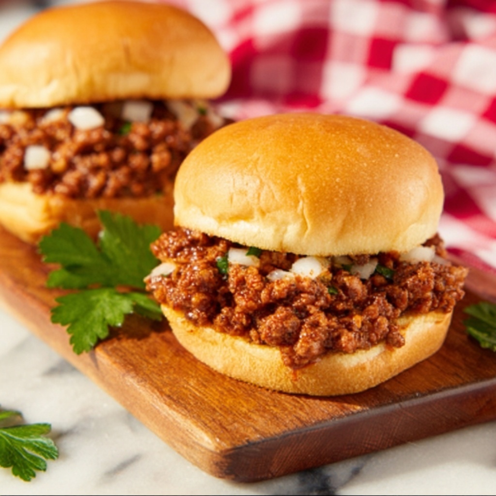 Lunch Lady Pizza Burgers Recipe - Recipe Image