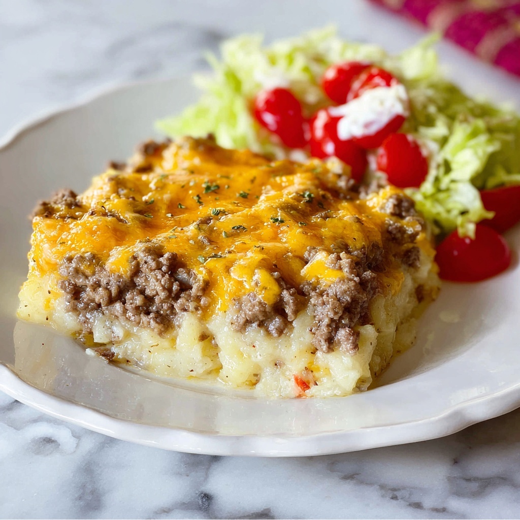 Beefy King Ranch Casserole Recipe - Recipe Image