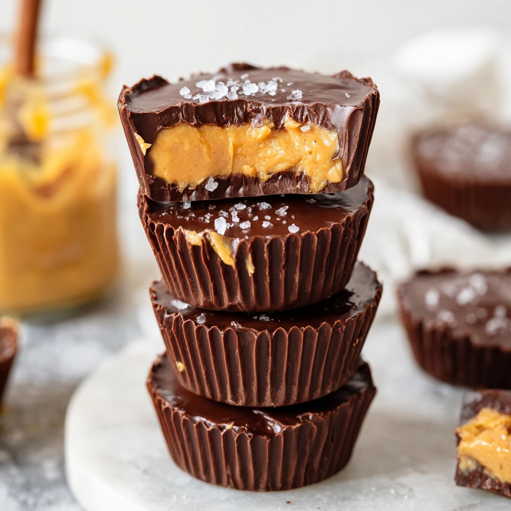 Vegan Peanut Butter Cups (CopyCat Reese's) Recipe - Recipe Image