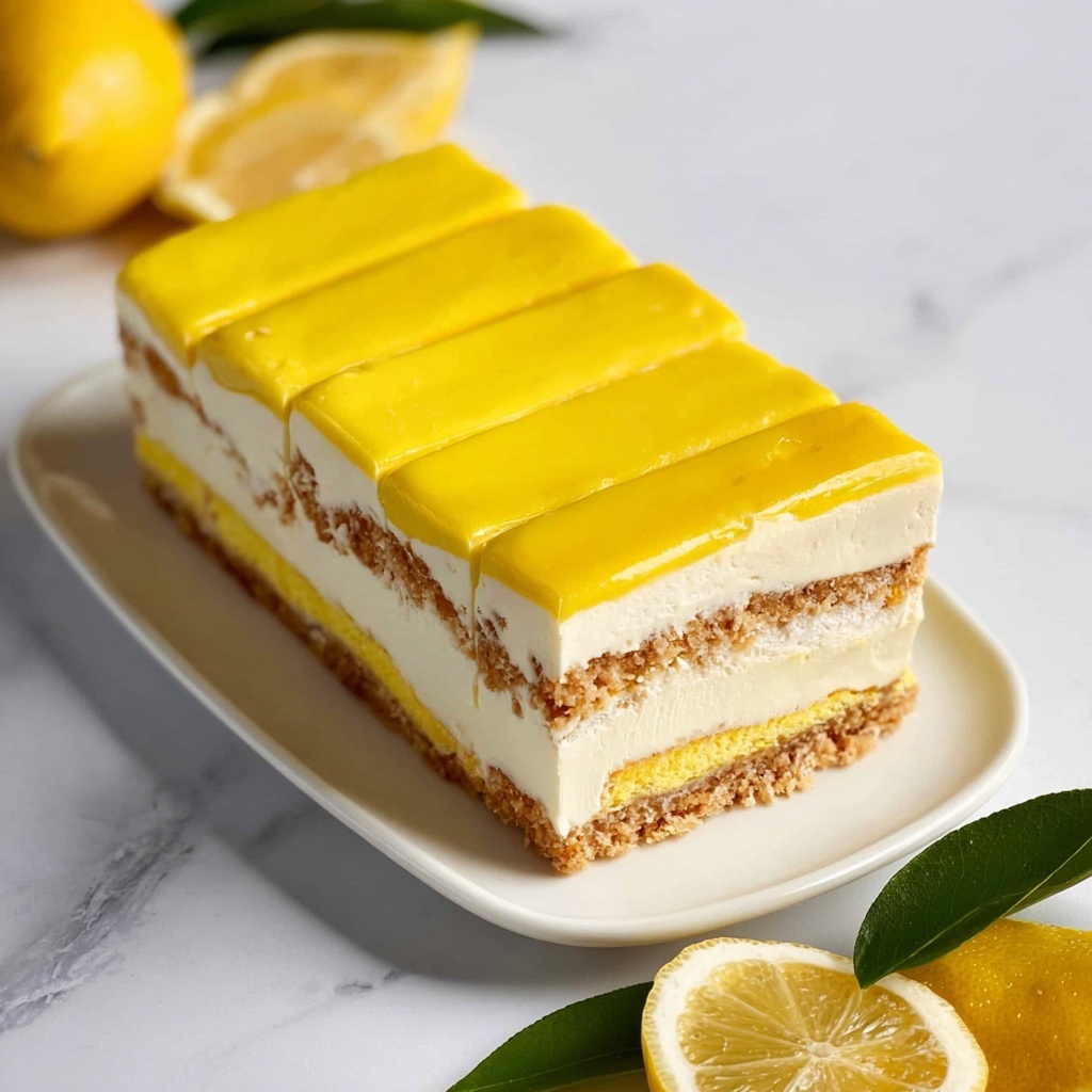 Easy Vegan Lemon Cheesecake (No-Bake) Recipe - Recipe Image