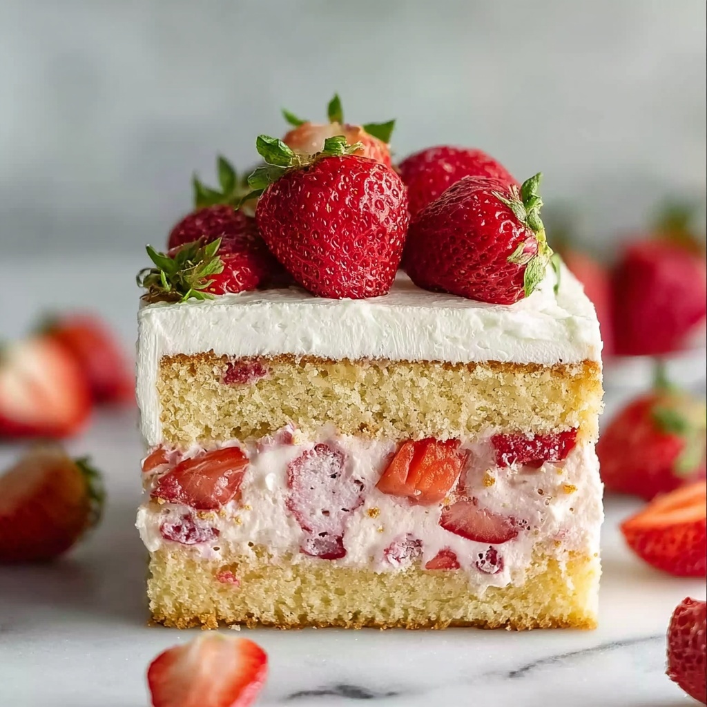 Strawberry Shortcake Tiramisu Recipe - Recipe Image
