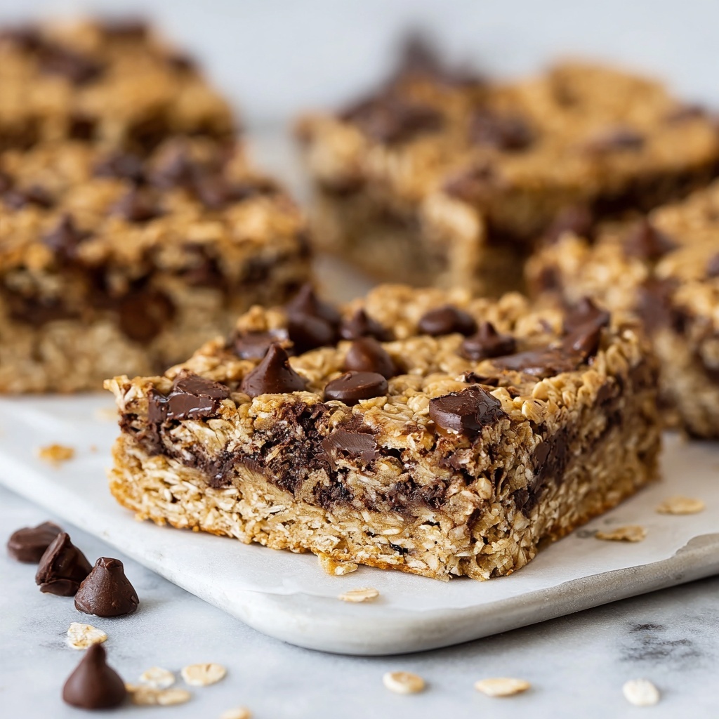 Oatmeal Chocolate Chip Bars Recipe - Recipe Image