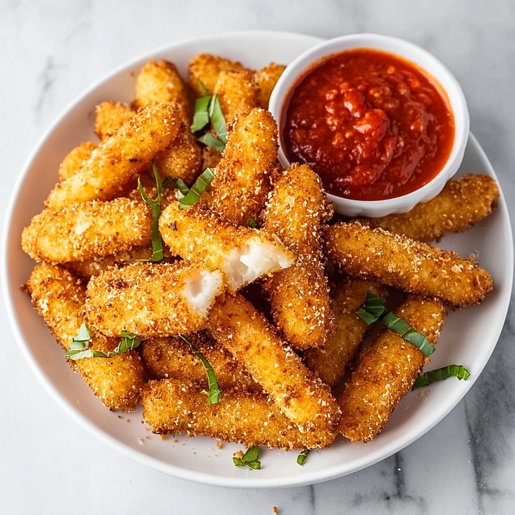 Air Fryer Mozzarella Sticks Recipe - Recipe Image