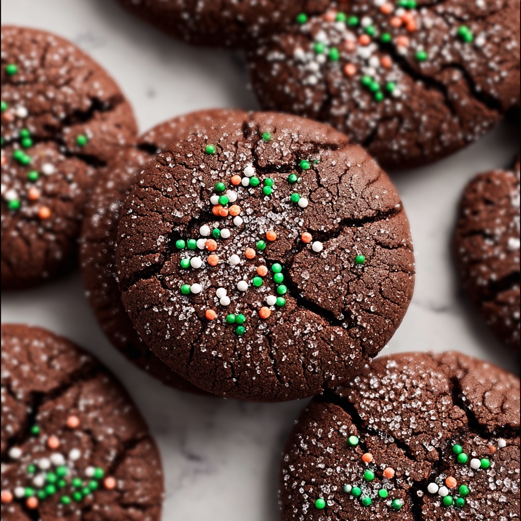 Chocolate Sugar Cookies Recipe - Recipe Image