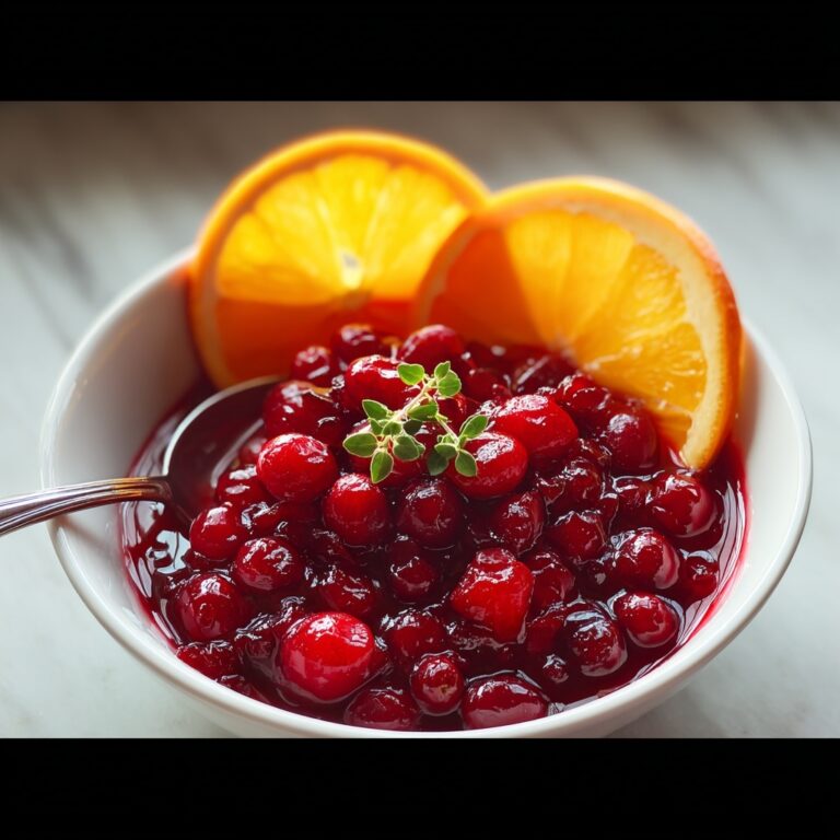 Zesty Cranberry Orange Delight Recipe