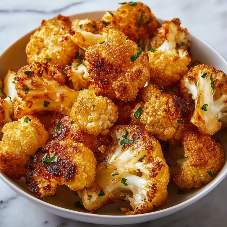Baked Cauliflower Bites Recipe