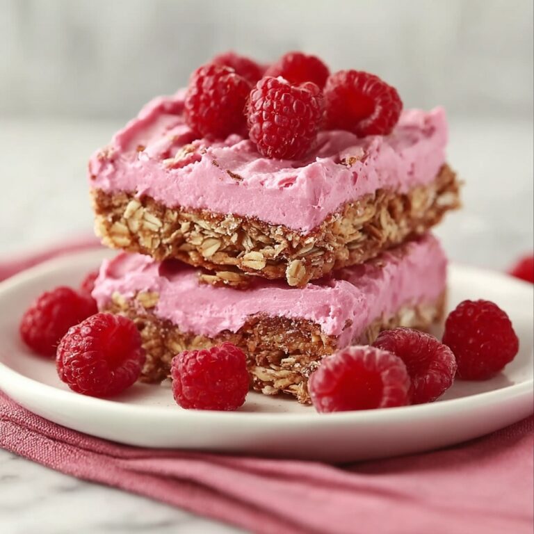 Raspberry Pretzel Dessert Bars Recipe