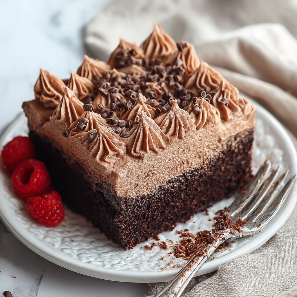 Chocolate Mousse Cake Recipe - Recipe Image