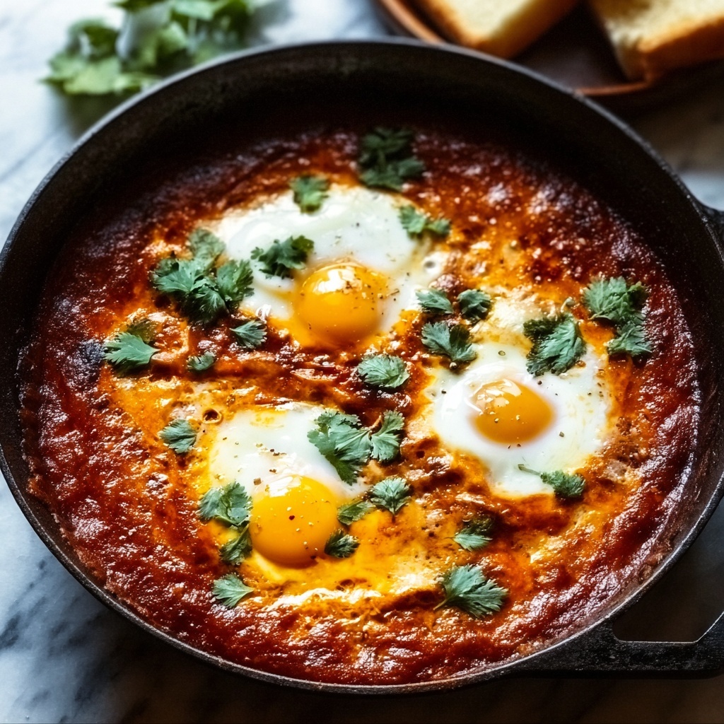 Pumpkin Shakshuka (Baked Eggs in Tomato Stew) Recipe - Recipe Image
