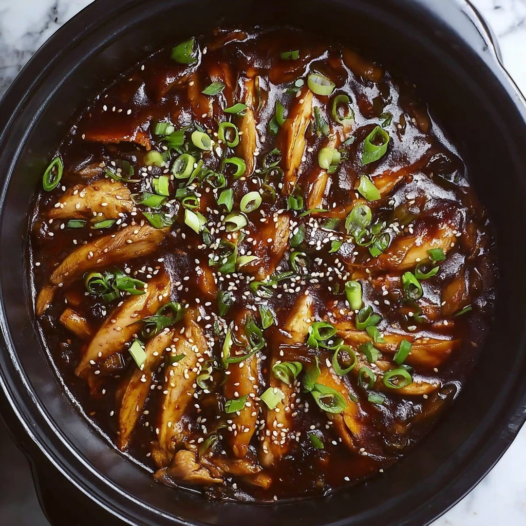 Slow Cooker Honey Sesame Chicken Recipe - Recipe Image