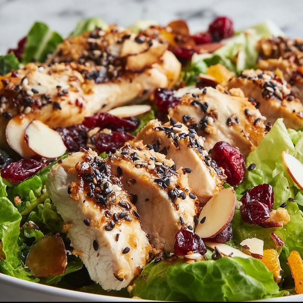 Asian Chicken Cranberry Salad Recipe - Recipe Image