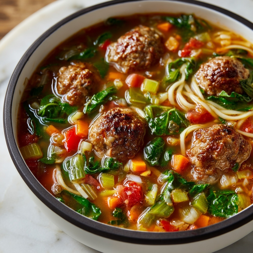 Meatball Soup Recipe - Recipe Image
