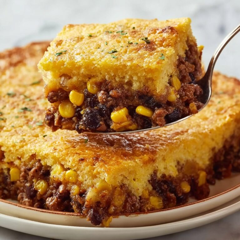 Easy Cowboy Cornbread Casserole Recipe