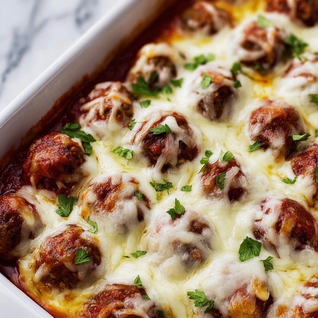 Meatball Sub Casserole Recipe - Recipe Image