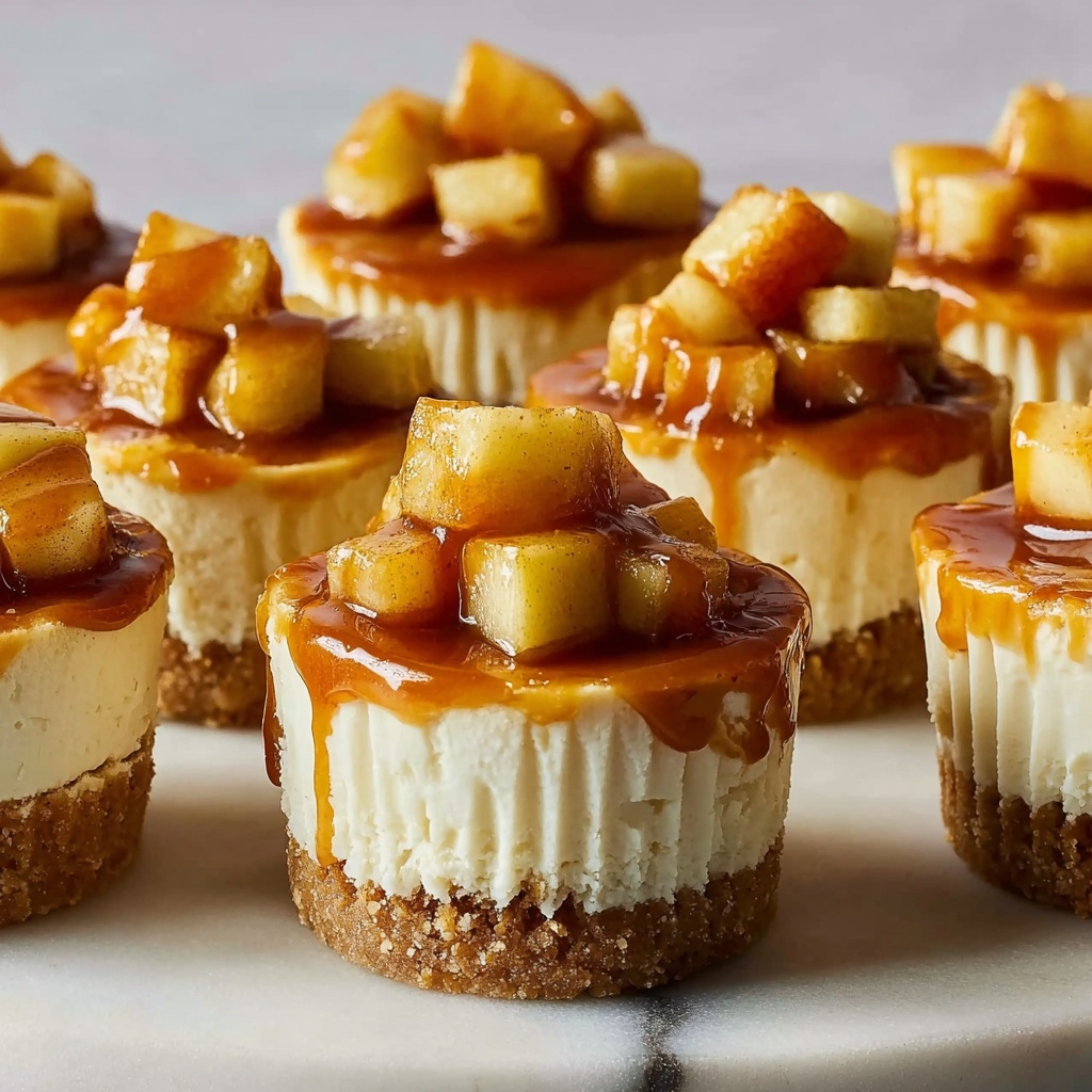 Caramel Apple Cheesecake Cups Recipe - Recipe Image
